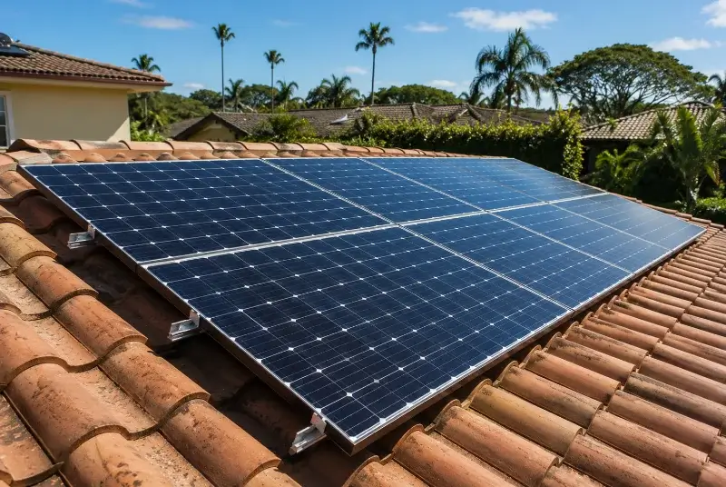 Installation de panneaux solaires à Lasgraisses